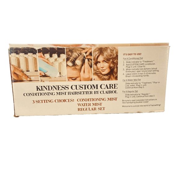 Clairol Kindness Custom Care Deluxe Wax Core Hot Rollers Curlers Denmark K320 - Picture 9 of 11